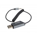 Audio Bluetooth 5.3 adapteris USB AUX IN / OUT 3.5mm Blow 